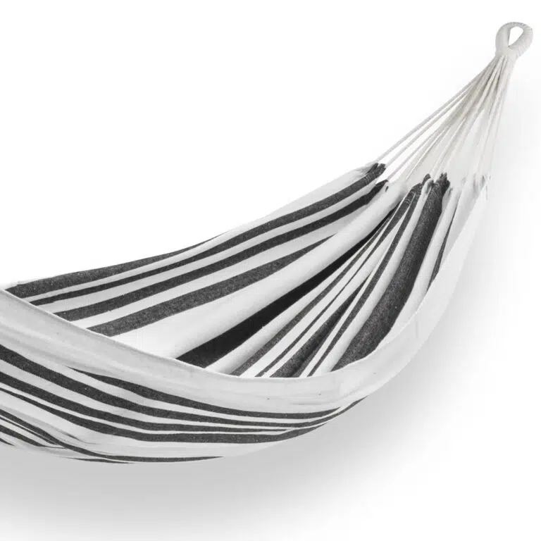 Black & White Stripped Double Hammock